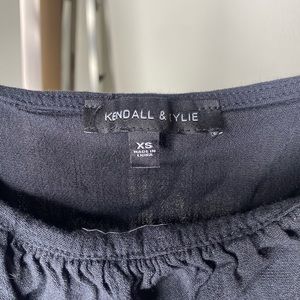 PACSUN BLACK TANK/CROP